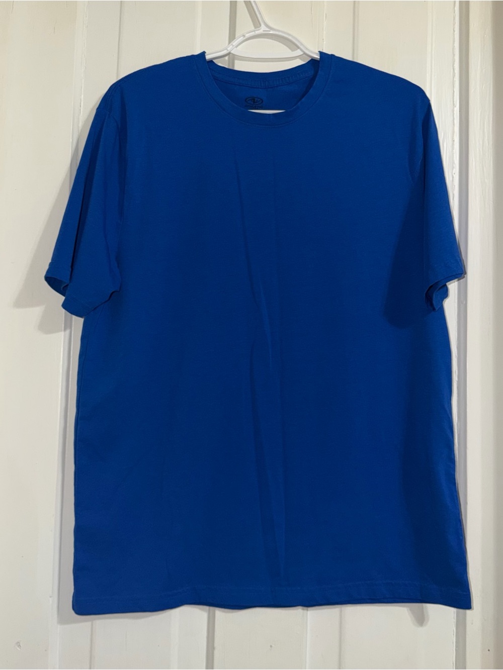 Men's size medium shirt Athletic Works Royal Blue Short Sleeve Crew Tee
